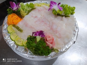 Cá Mú sashimi